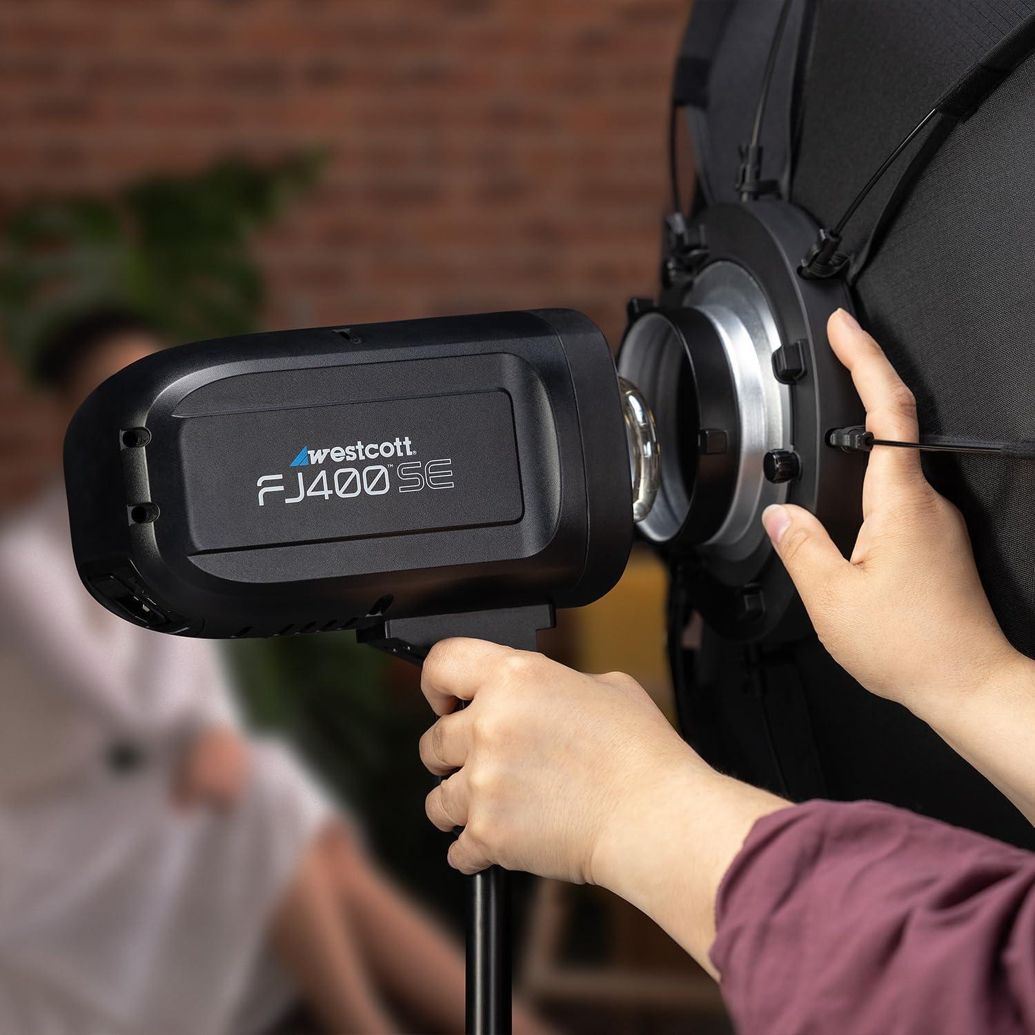 Kit de Estudio Westcott FJ400-SE 400Ws con 2 Luces y Softboxes