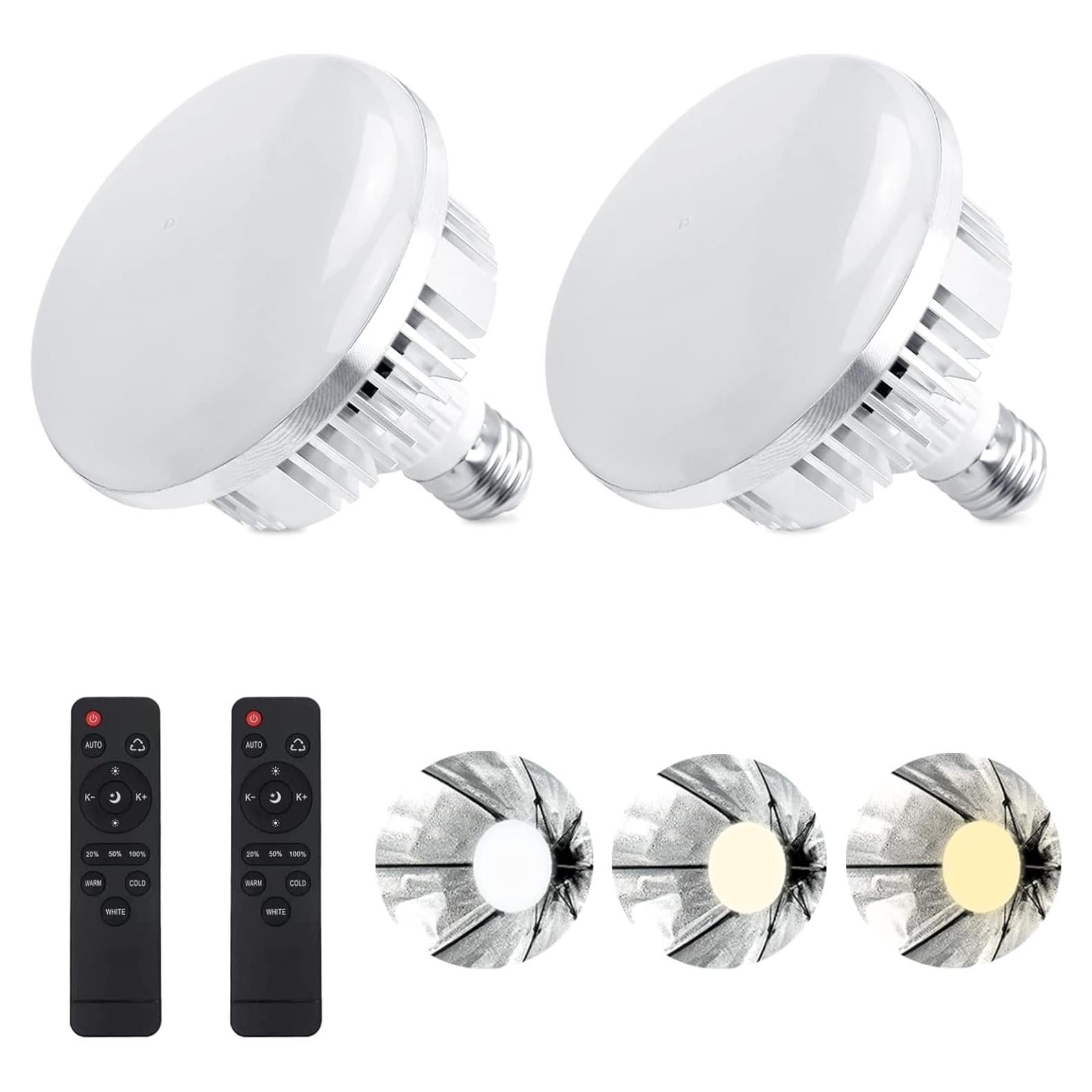 Kit de 2 Bombillas LED Dimmable Skytex 135W E27 2700-6400K