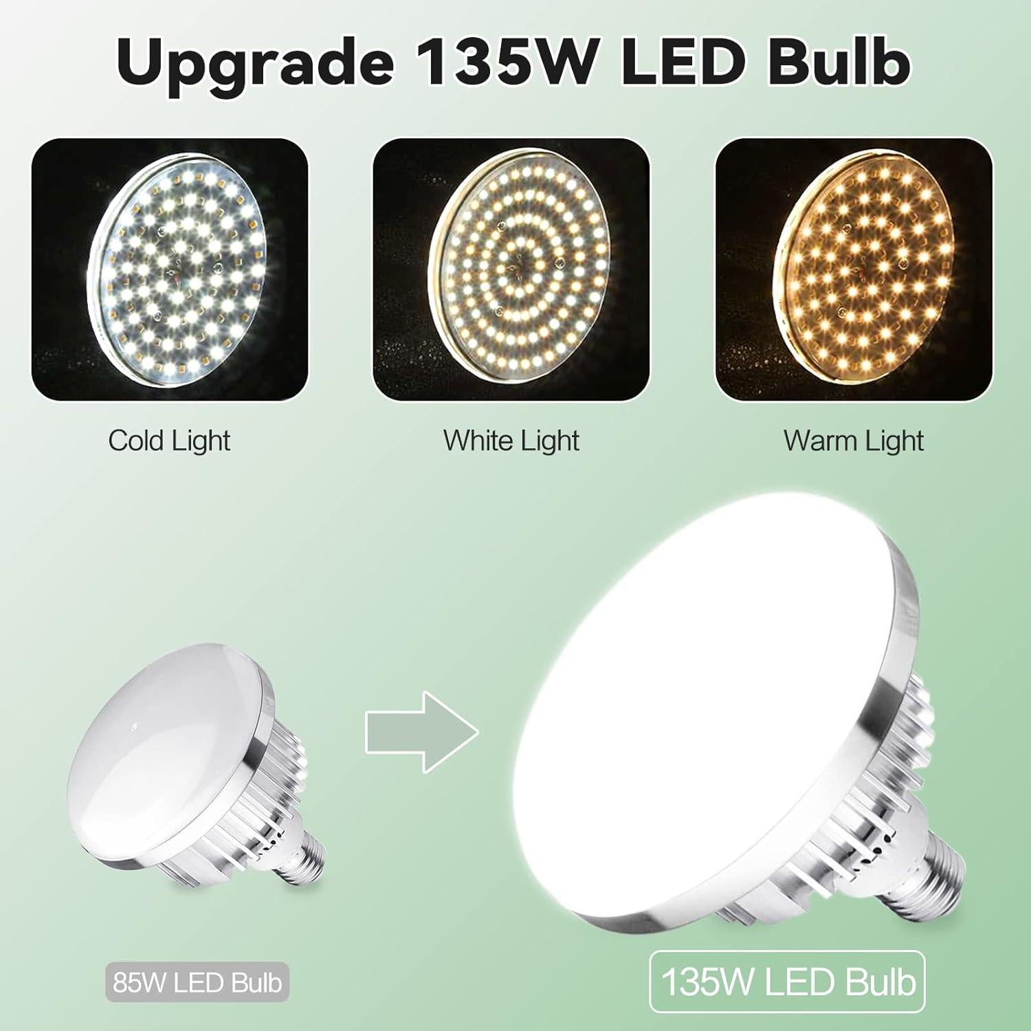 Kit de 2 Bombillas LED Dimmable Skytex 135W E27 2700-6400K