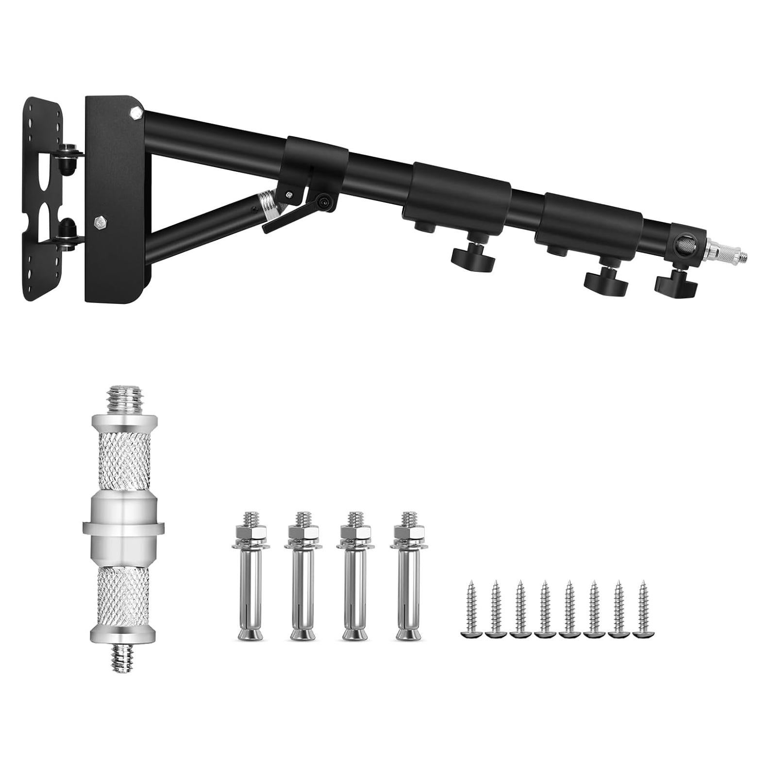 Soporte de Pared Triangular Aiuca 110cm para Luz de Anillo