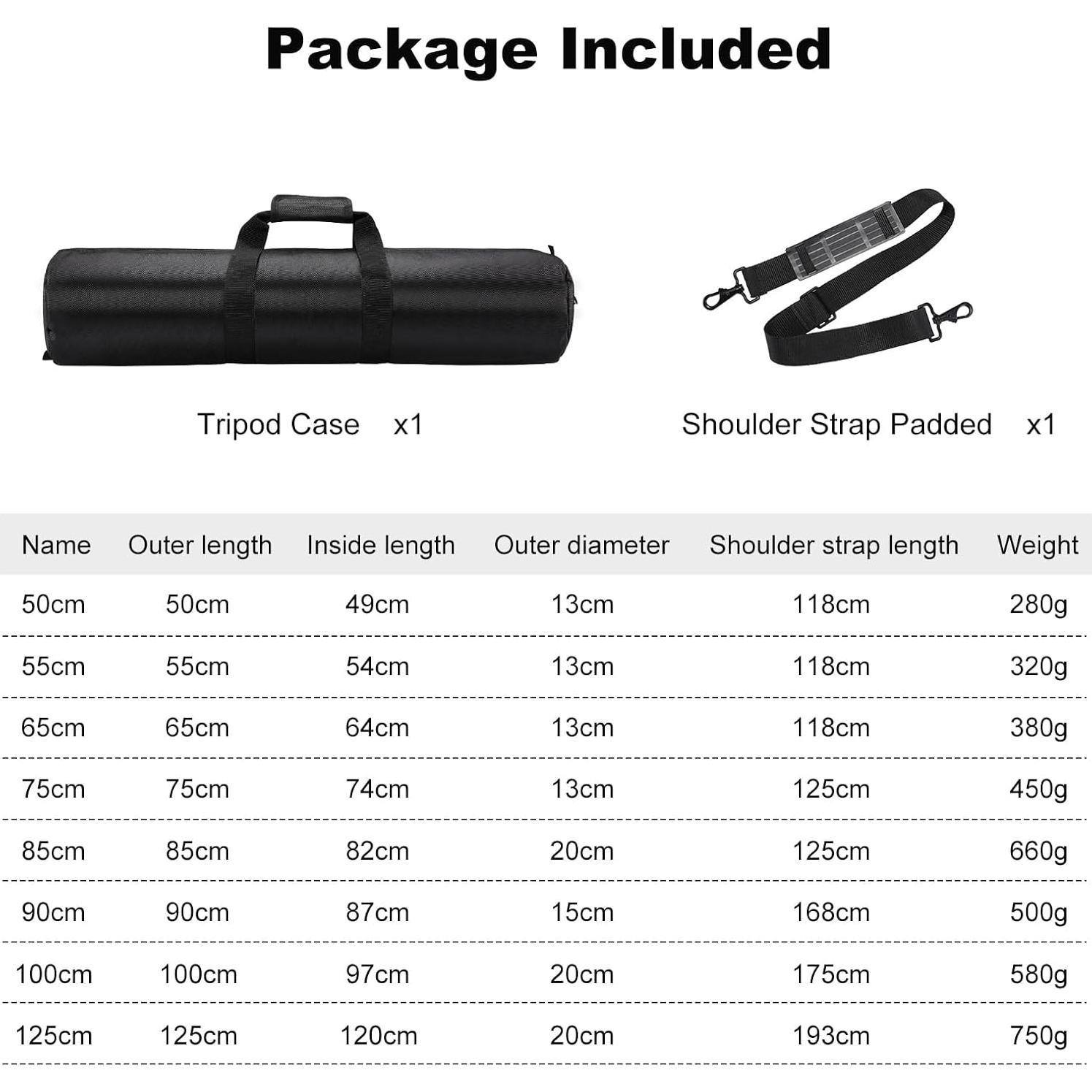 Funda de Transporte para Trípode Soonpho 89cm Nylon Acolchada