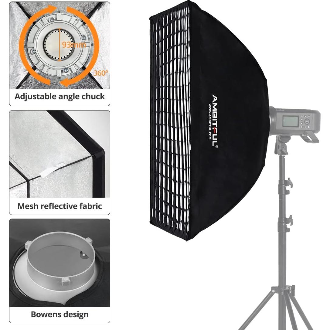 Kit de Luz Estroboscópica Godox SK400II-V 400Ws Inalámbrica