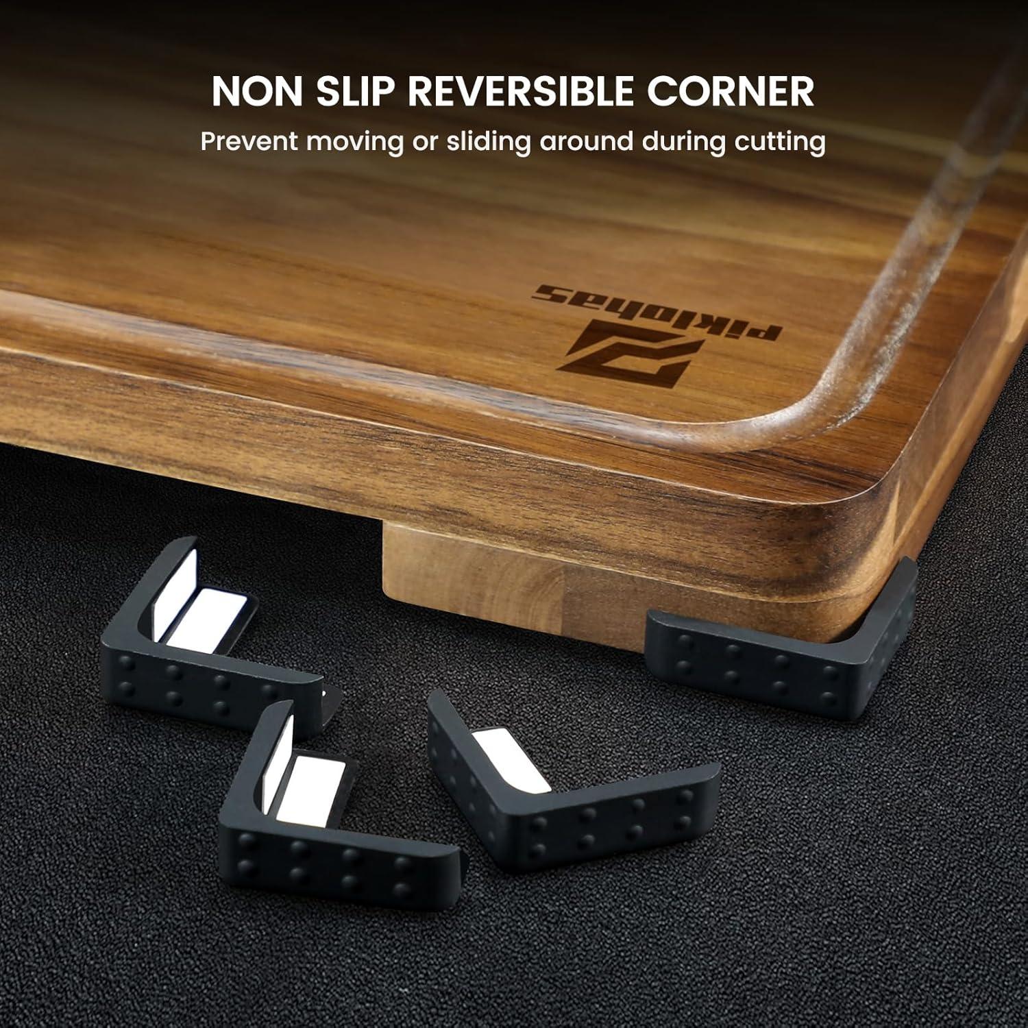 Juego de Tablas de Cortar Piklohas de Madera Acacia 7 Piezas