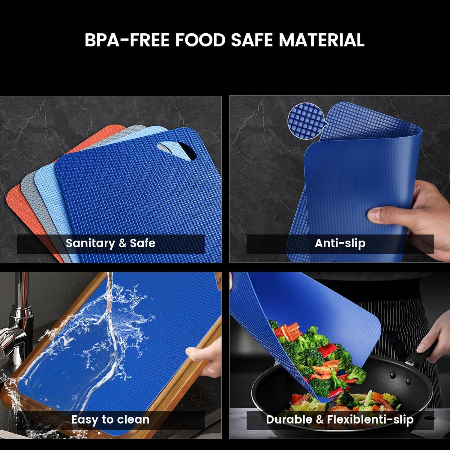 Juego de Tablas de Cortar Piklohas de Madera Acacia 7 Piezas