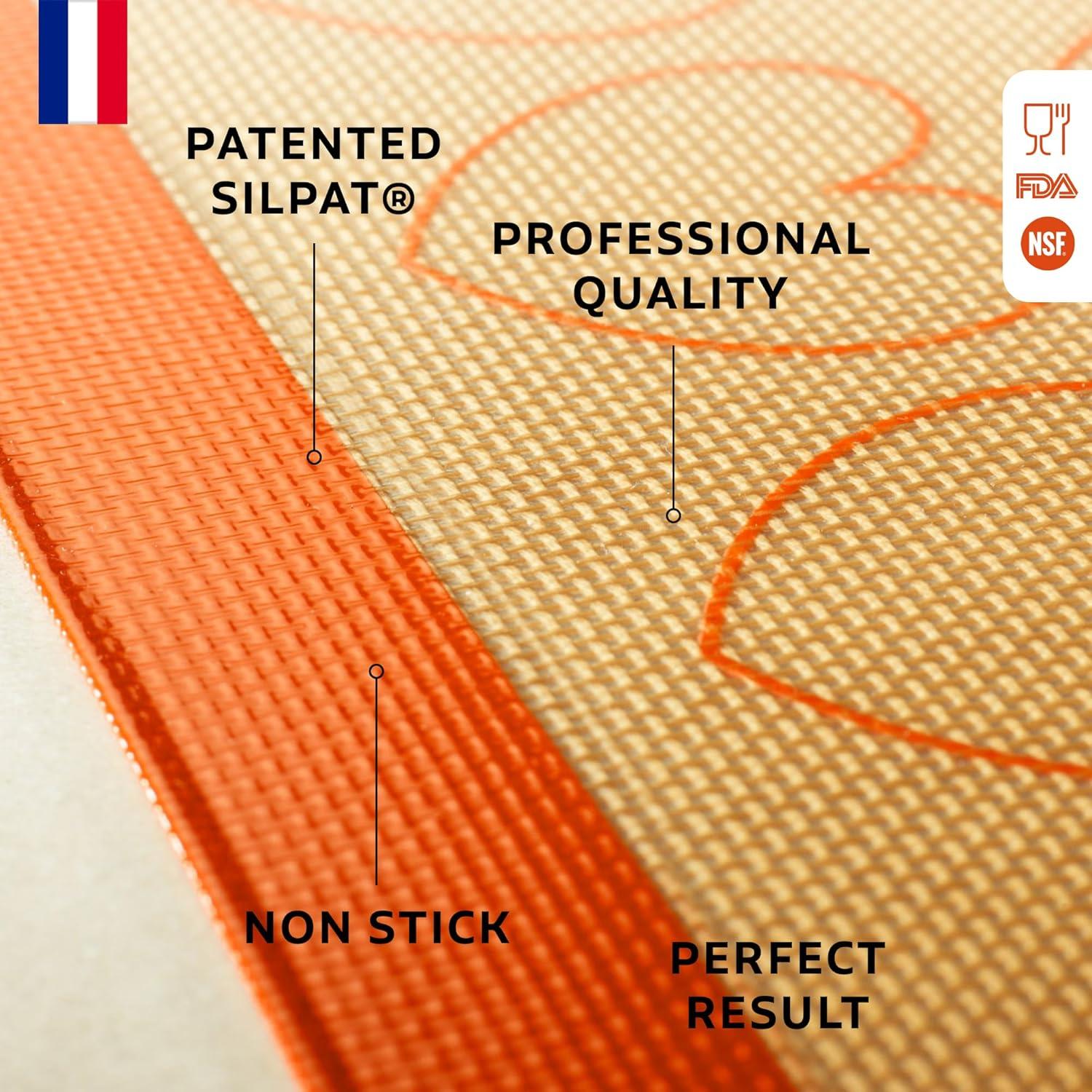 Alfombrilla de Hornear Antiadherente Silpat Corazón 41.91x29.46cm