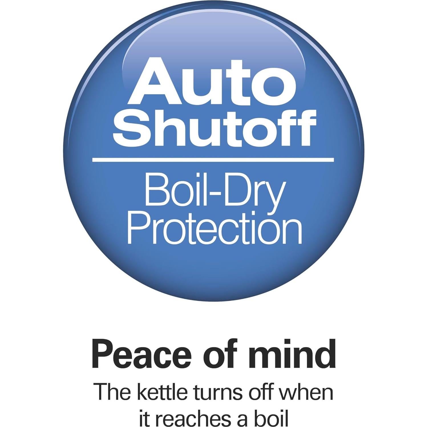 Hervidor Eléctrico Hamilton Beach 1.7L Vidrio Transparente