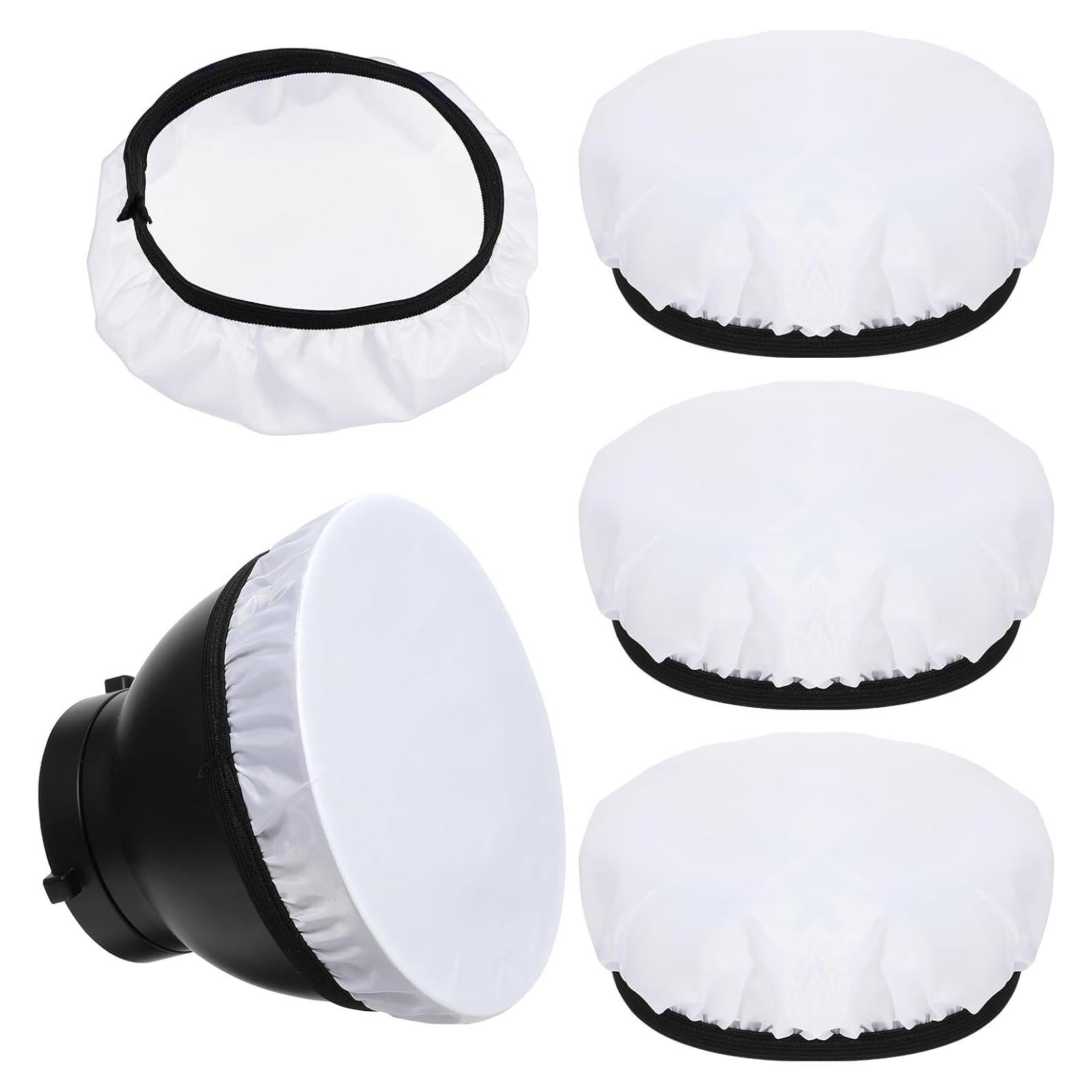 5 Pcs Difusor de Lámpara Aozuo para Reflectores 14-18 cm