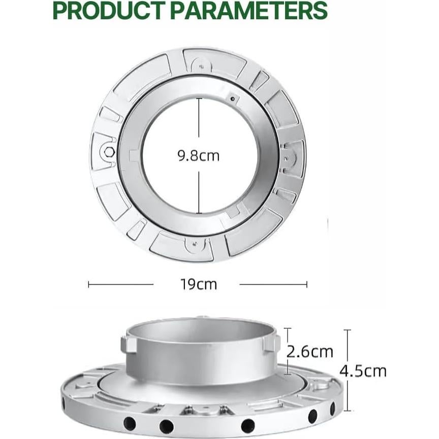 Anillo de velocidad Fotoconic para flash Bowens S
