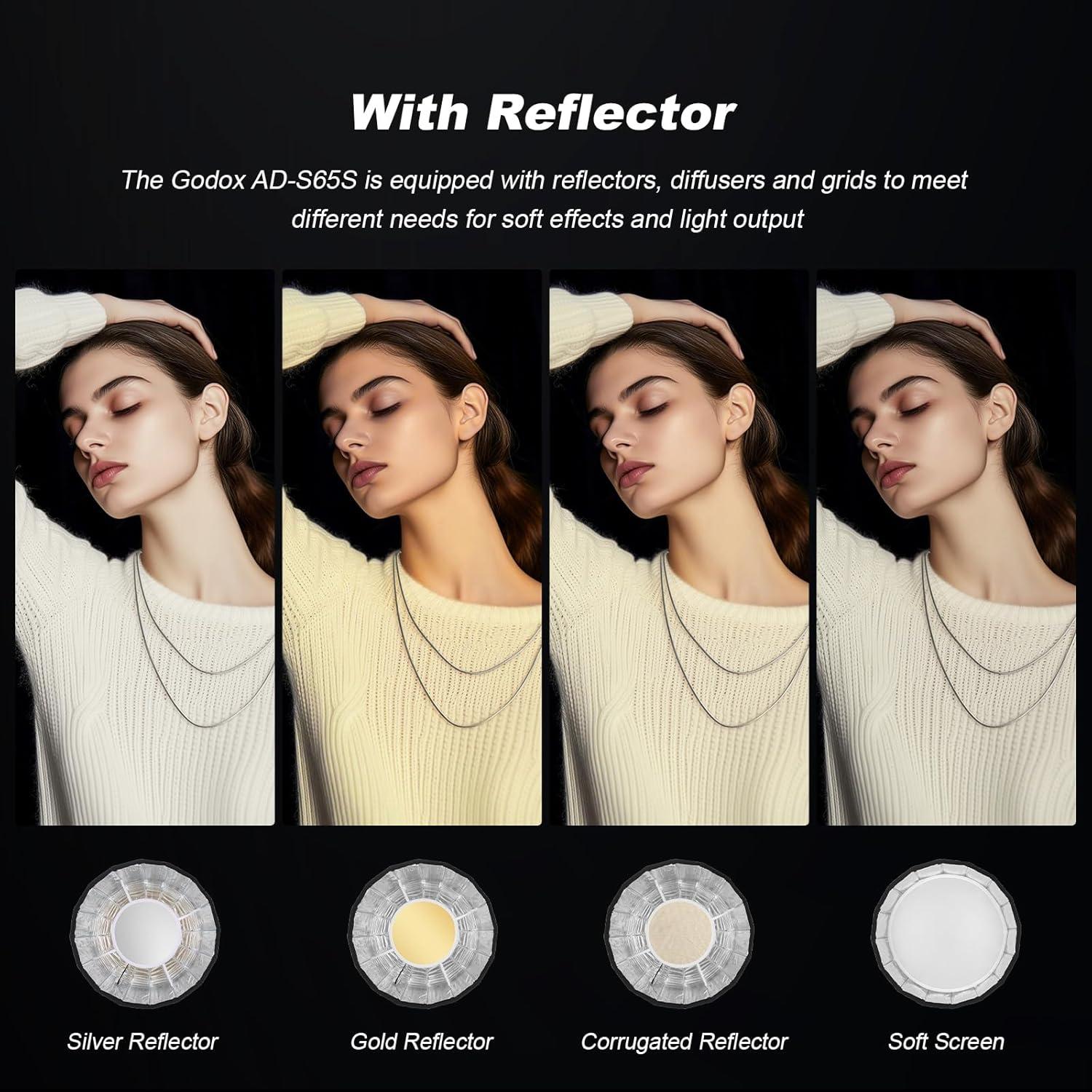 Softbox Godox AD-S65S 65cm con Difusores y Rejilla