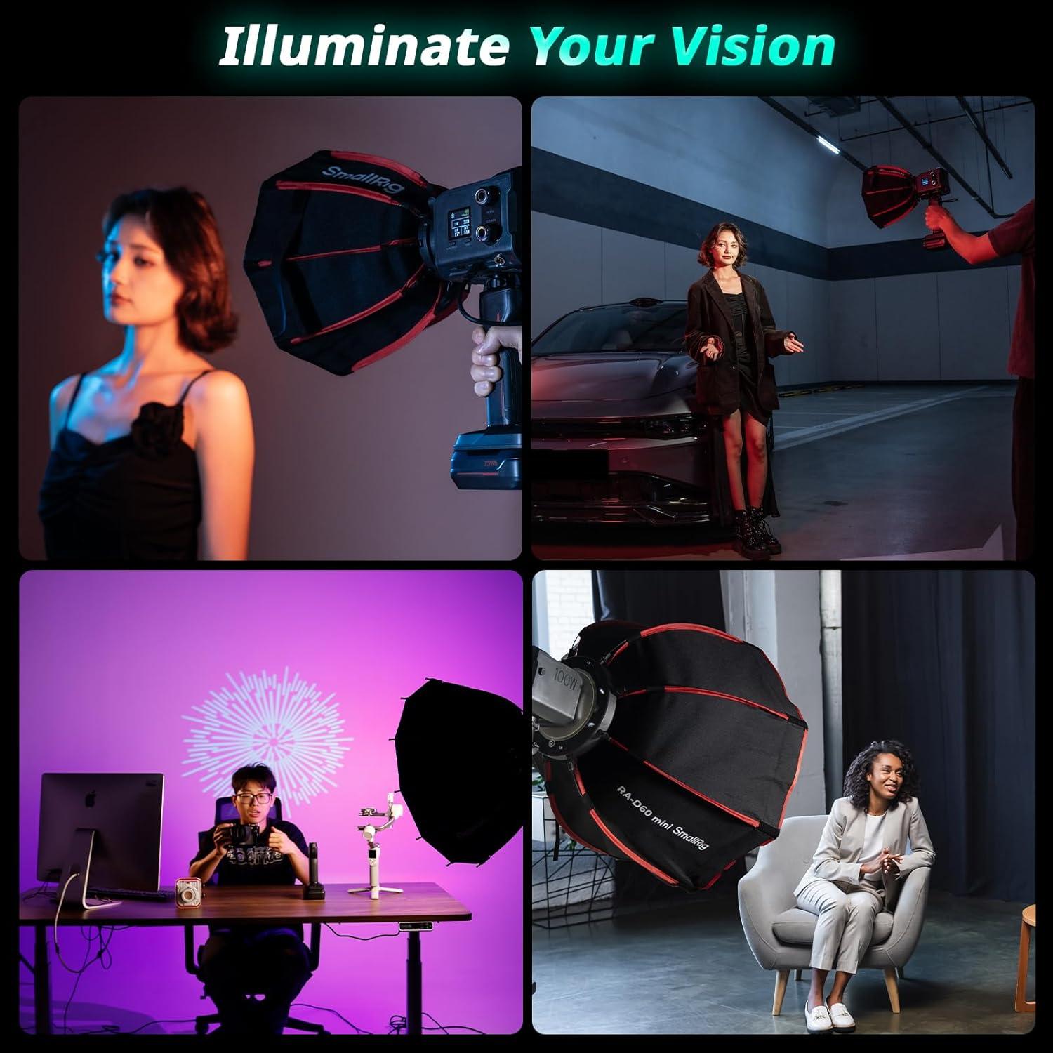 Luz LED de Video SmallRig RC 100C 100W RGBWW Portátil