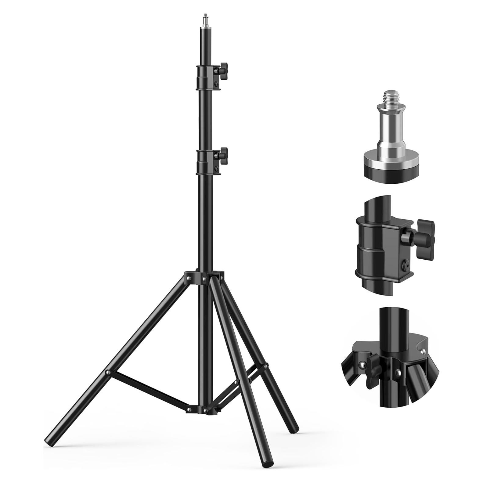 Soporte de Luz Profesional Vallkay 280cm Trípode Metal 8kg