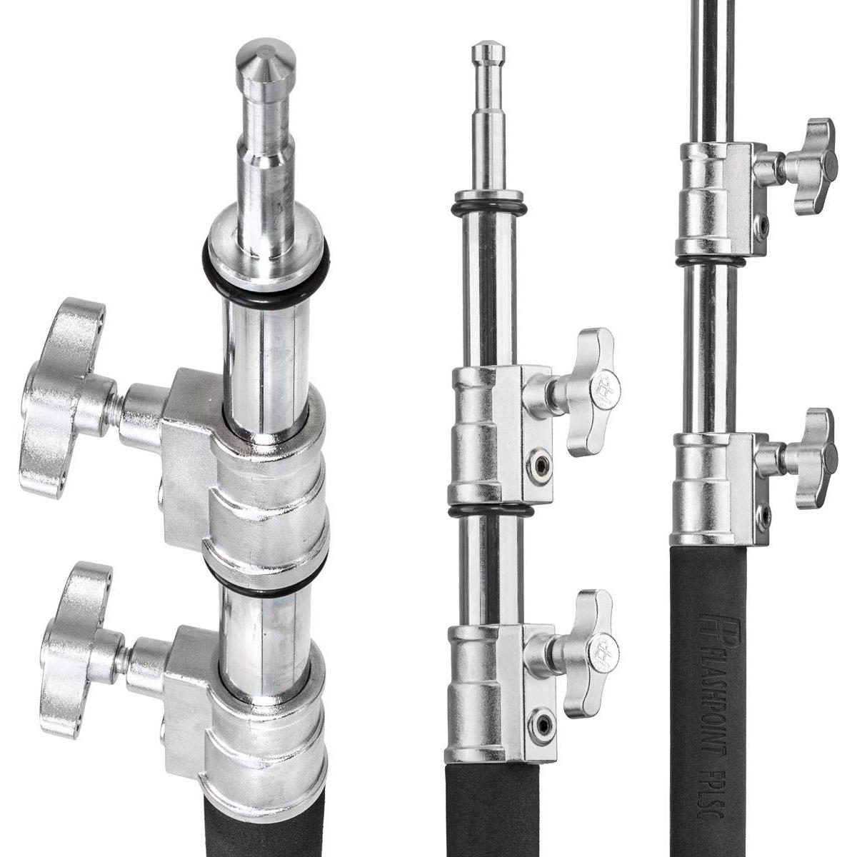 Soporte C Stand Flashpoint 10' con Base de Tortuga y Brazo 101.6 cm