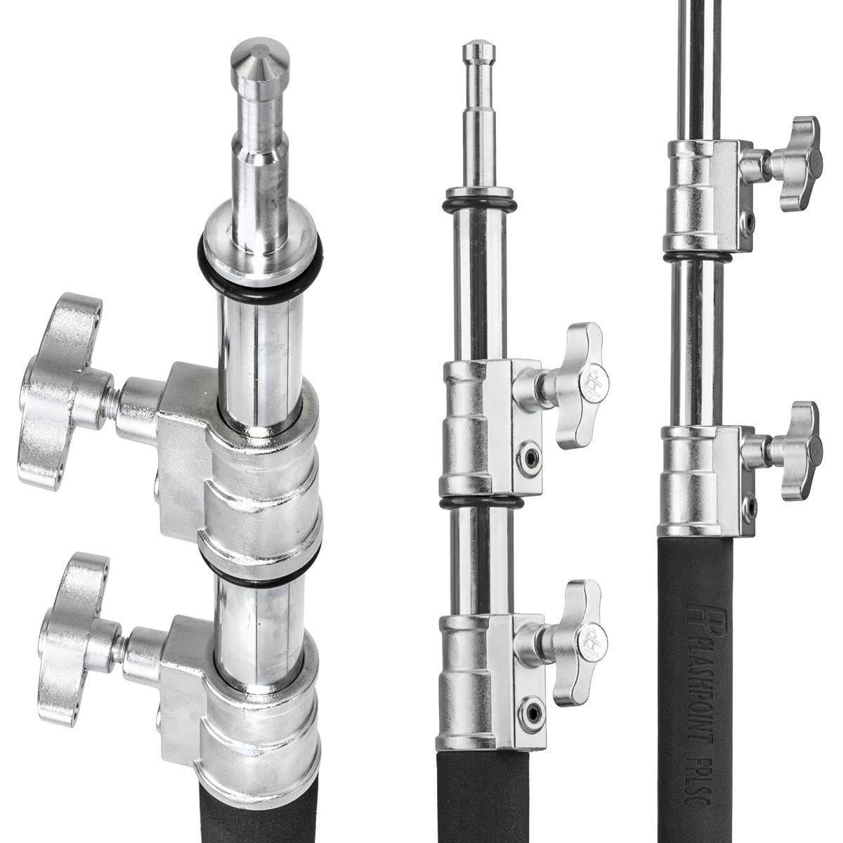 Soporte C Stand Flashpoint 10' con Base de Tortuga y Brazo 101.6 cm