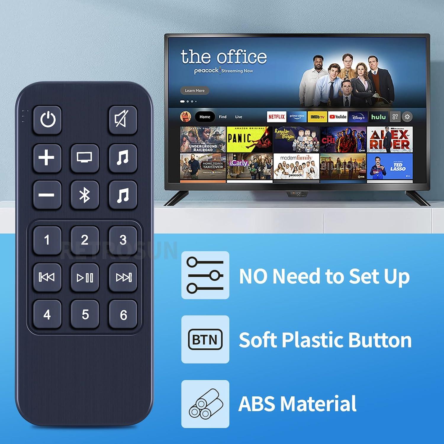 Control Remoto Reemplazo Oumeite para Bose Sound Bar 900 500
