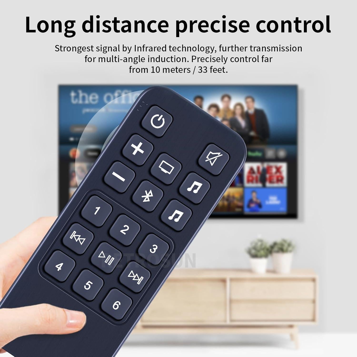 Control Remoto Reemplazo Oumeite para Bose Sound Bar 900 500