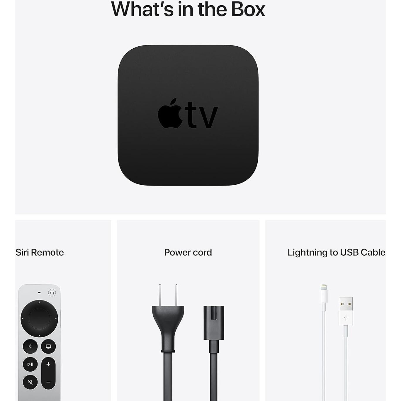 Apple TV 4K 32GB Renovado - Negro - 2da Generación