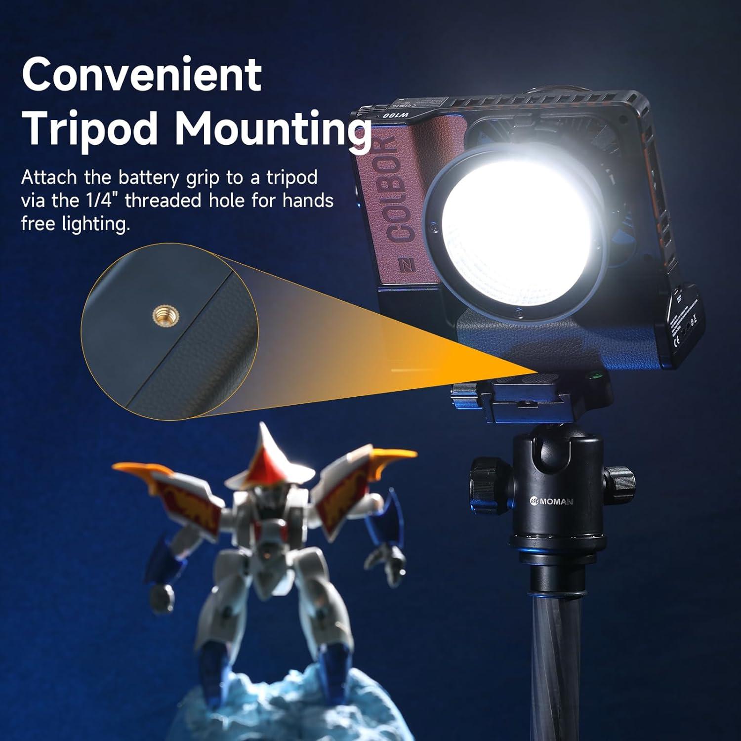 Kit de Luz de Video RGB COLBOR W100R 110W 2700K-6500K LED