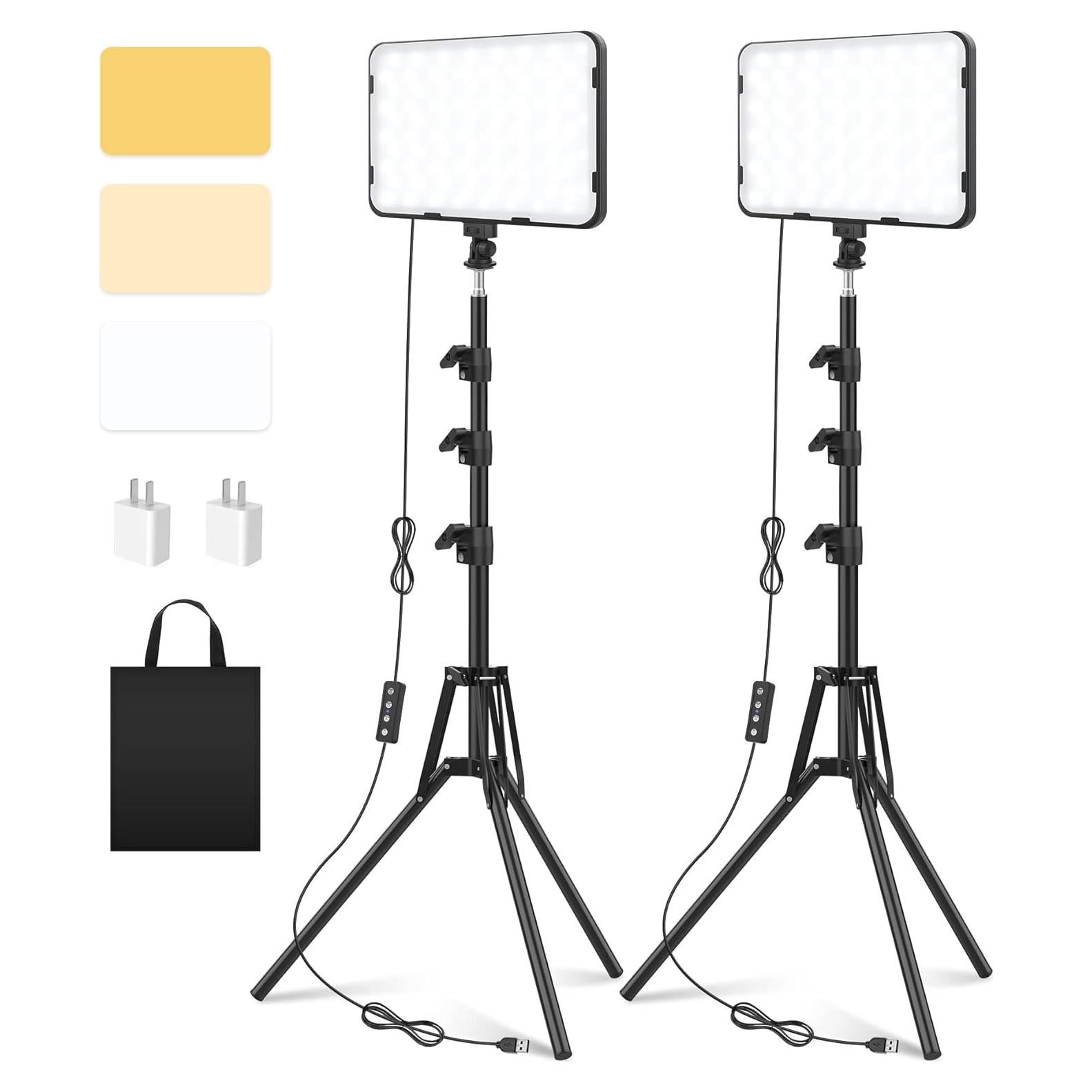 Kit de Iluminación LED Unicucp con Trípode 160 cm y Luz Regulable