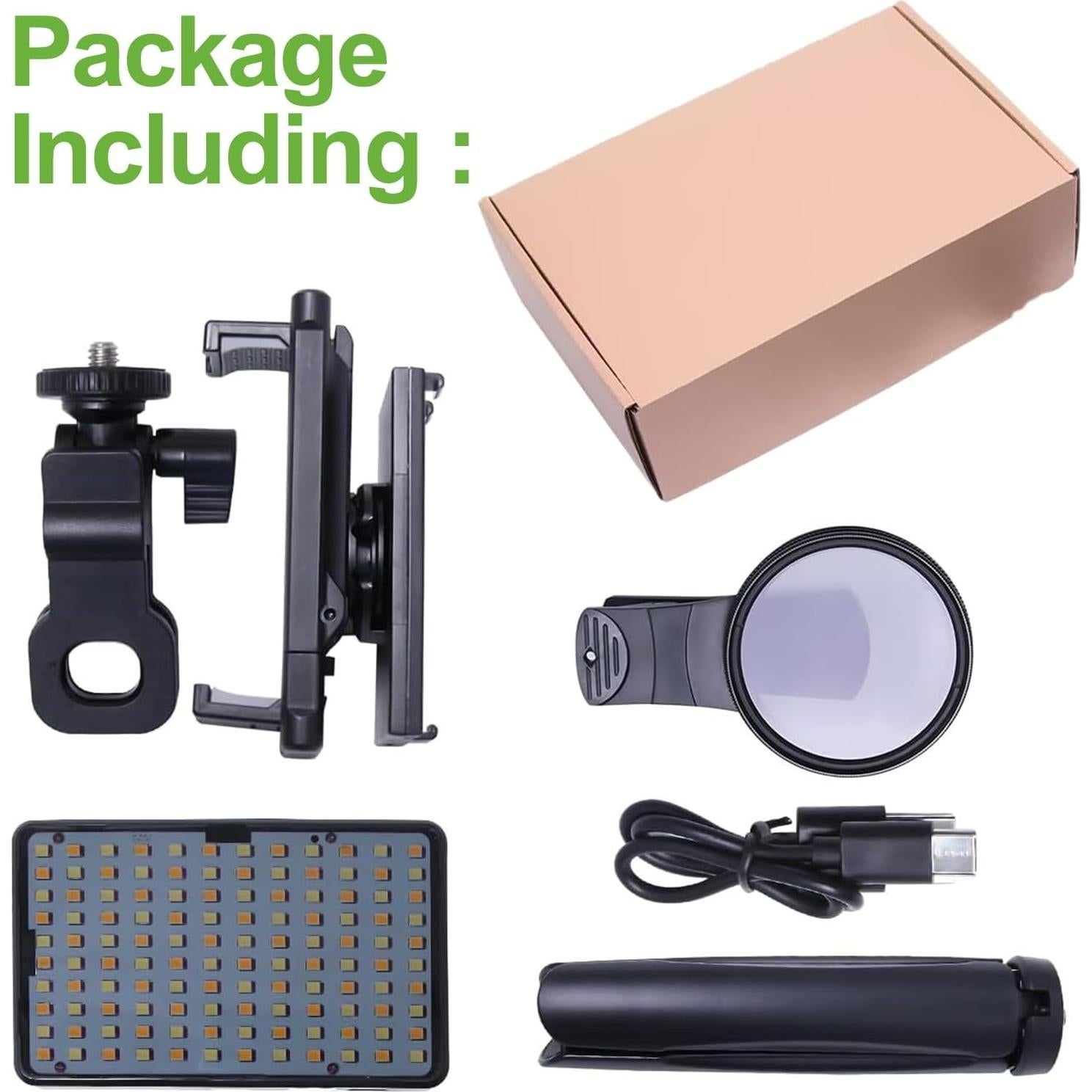Kit de Fotografía Profesional para Tatuajes Beoncall, 120 LED