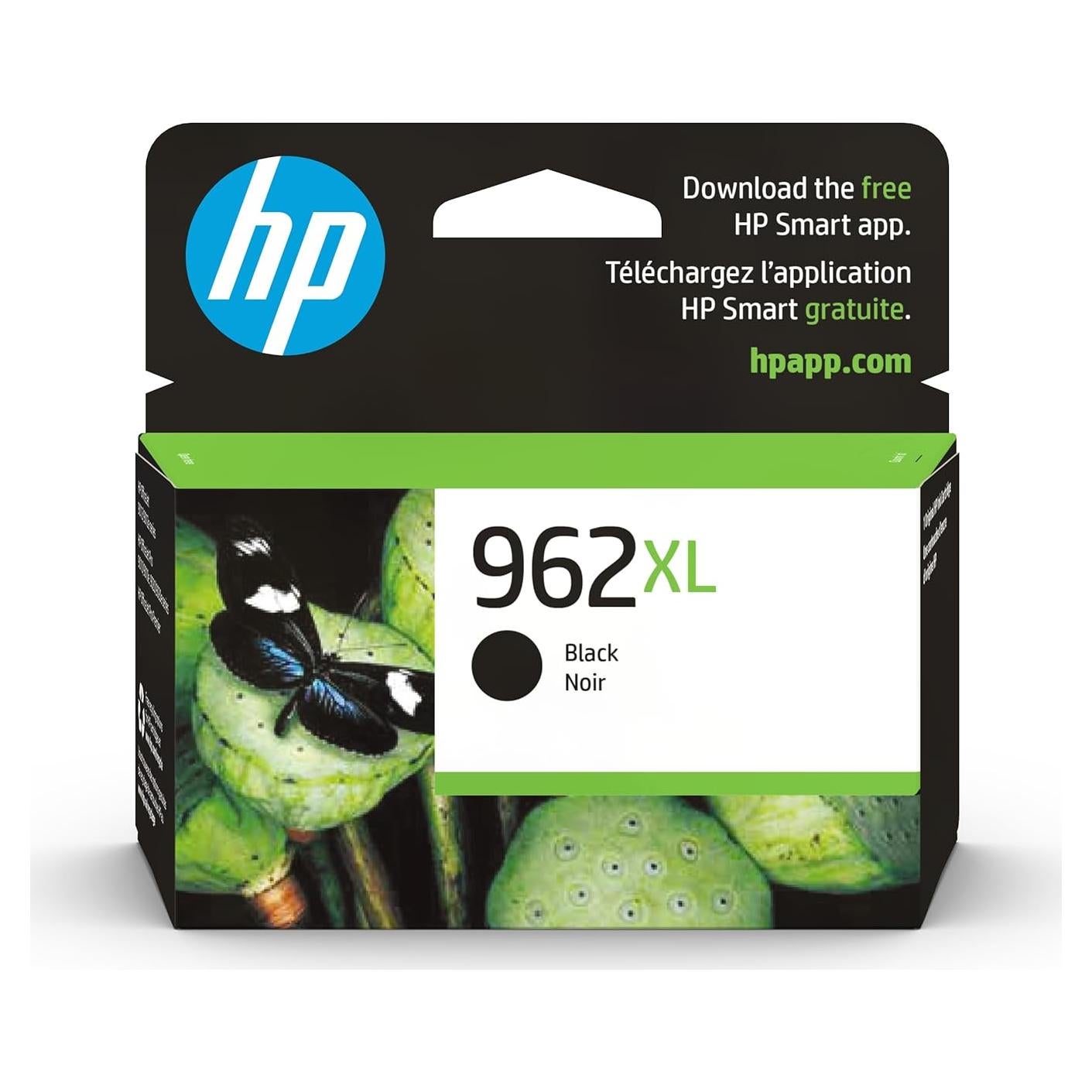 Cartucho de Tinta Negra HP 962XL - Alto Rendimiento - 2000 Páginas