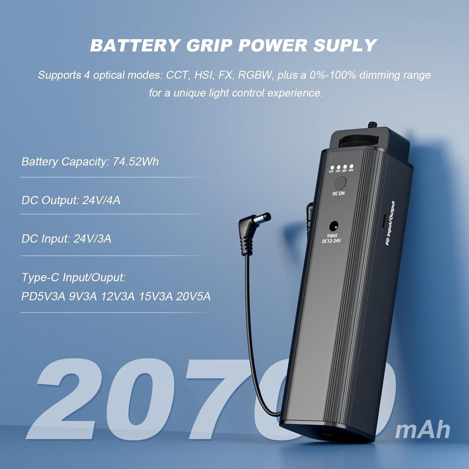 Luz LED Godox ML100R RGB 110W para Video con Bolsa