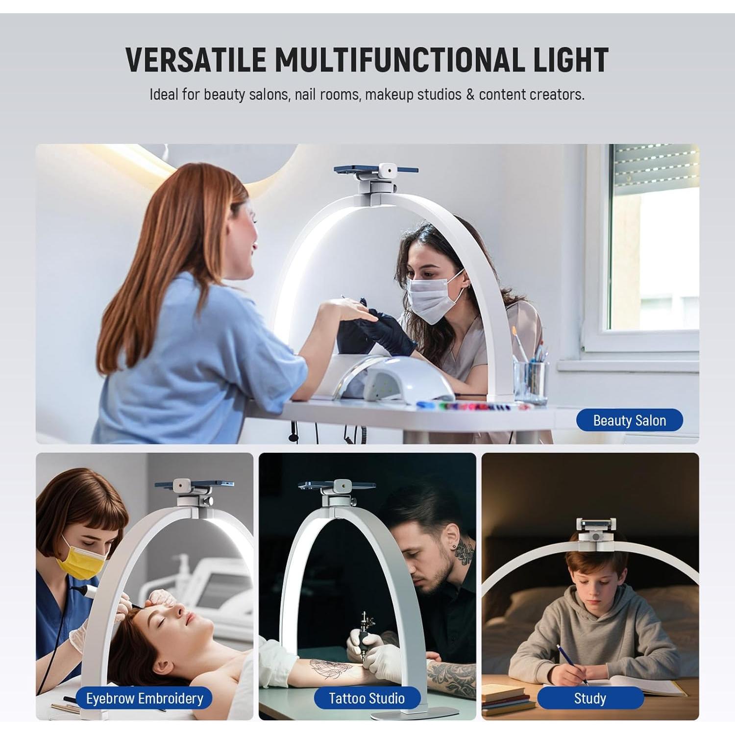 Kit de Iluminación LED Bi Color NEEWER Basics con Trípodes y Filtros