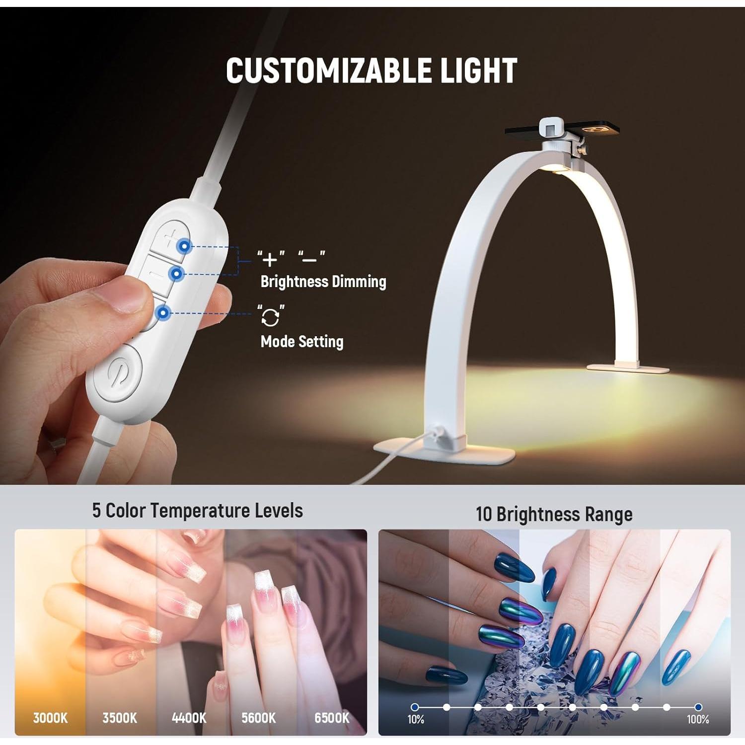 Kit de Iluminación LED Bi Color NEEWER Basics con Trípodes y Filtros