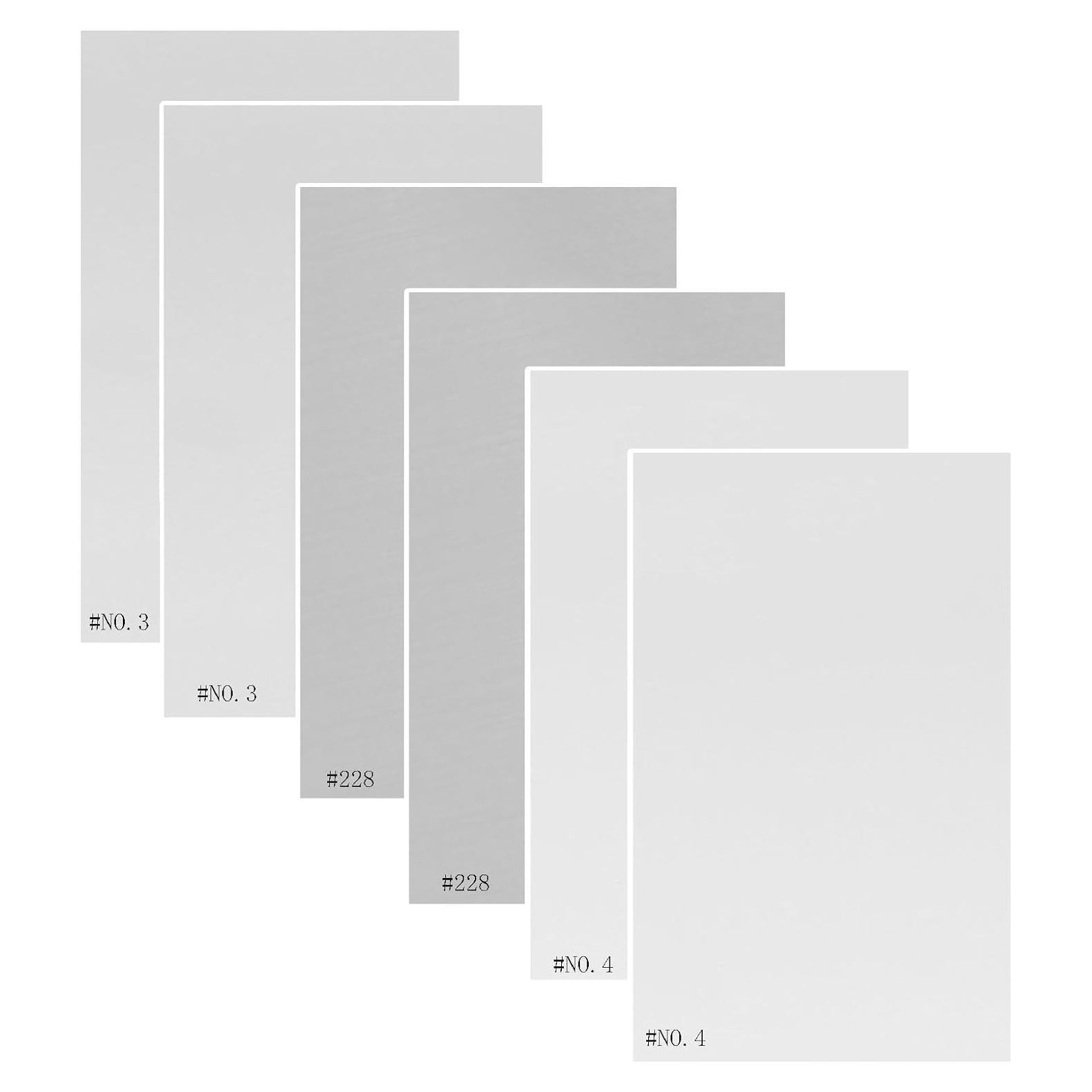 Kit de Películas Difusoras de Luz Sxbinyouli 40x50cm - 6 Hojas