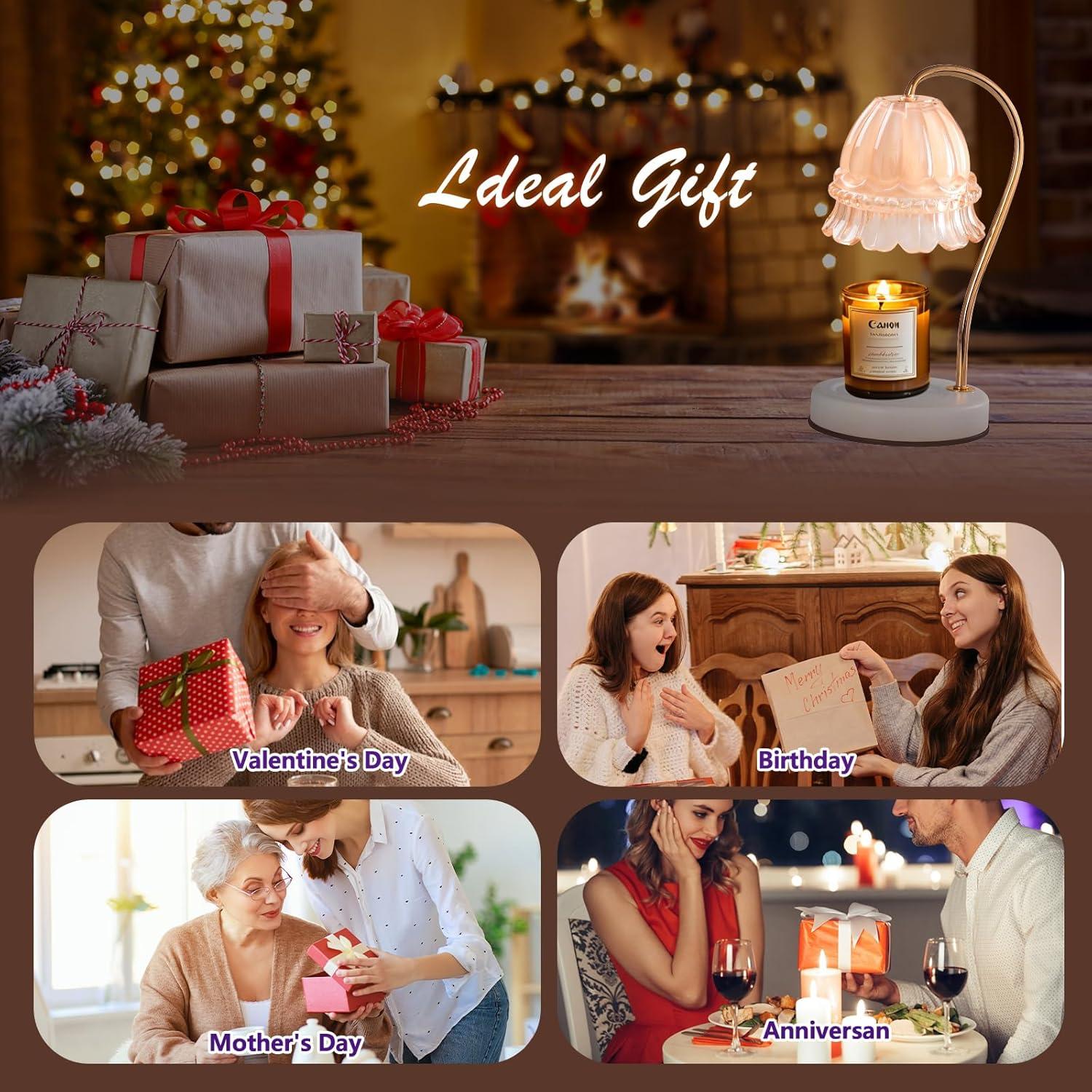 Lámpara Calentadora de Velas Droyek 50W Regulable Blanca