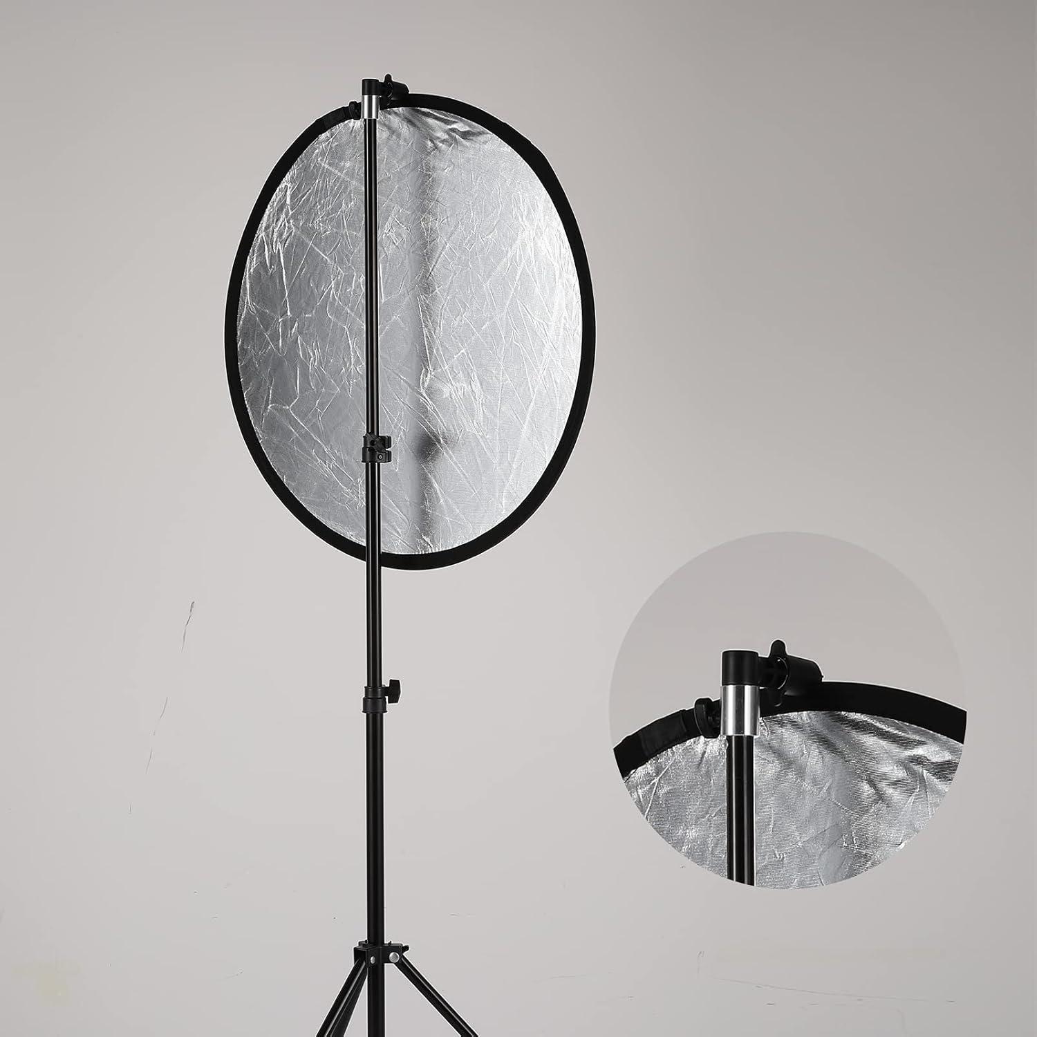 Reflector de Luz 5-en-1 Godox 110cm Plegable con Clip y Bolsa