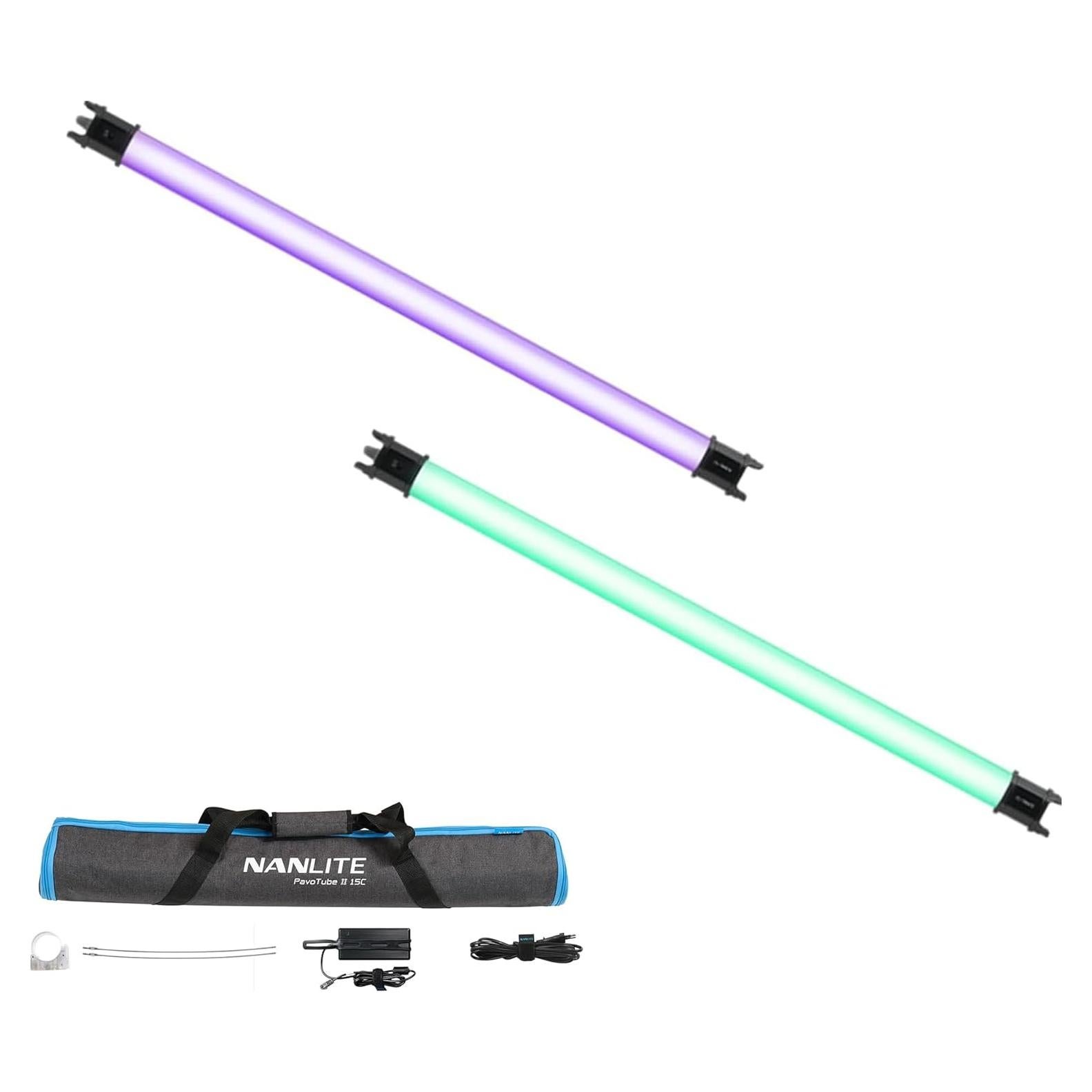 Luz de Tubo LED NANLITE PavoTube II 15C RGBWW 2700K-6500K