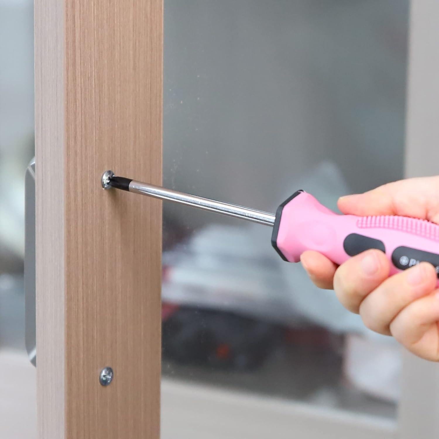 Juego de Destornilladores Magnéticos 21 Piezas FASTPRO Rosa