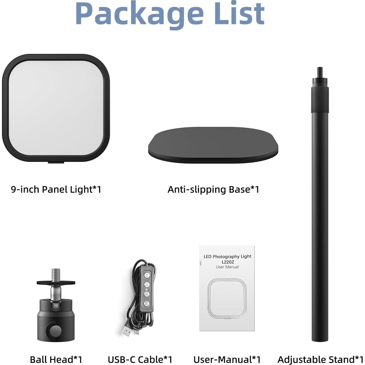 Luz de Anillo ALTSON 10" LED para Video Conferencias