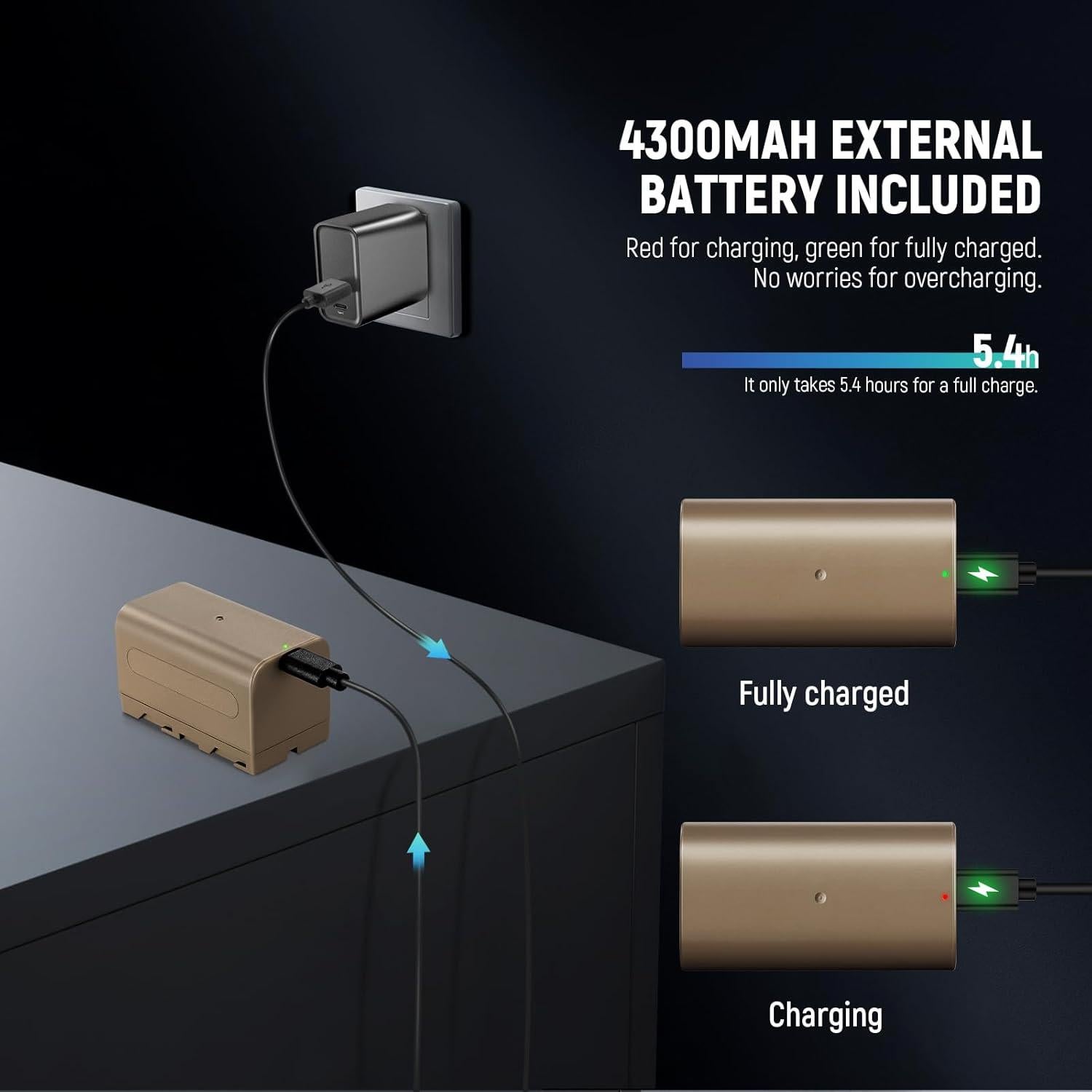 Luz de Video RGB NEEWER RGB176 con Batería 4300mAh LED