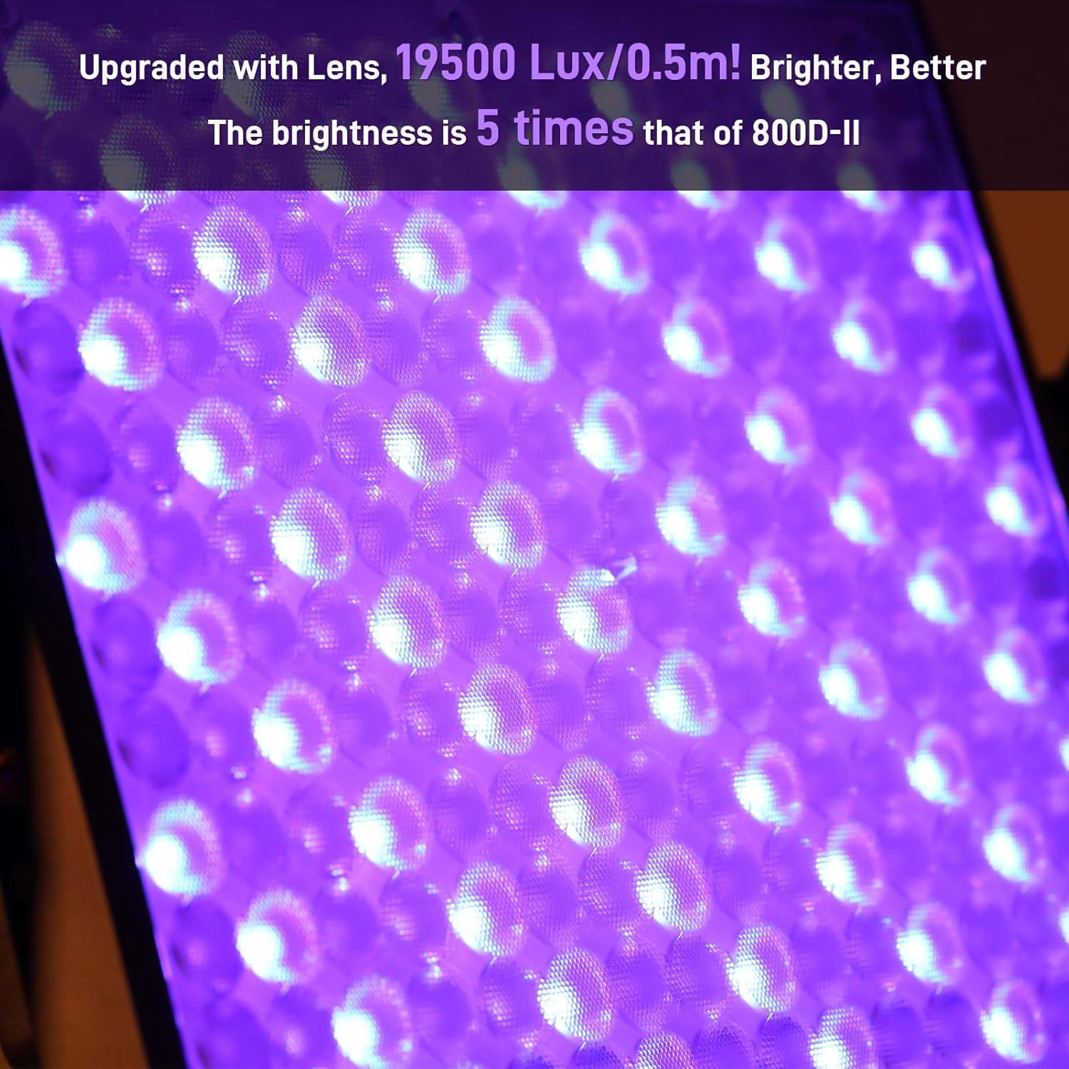 GVM 800D RGB LED Luz de Video Bi-Color 3200K-5600K