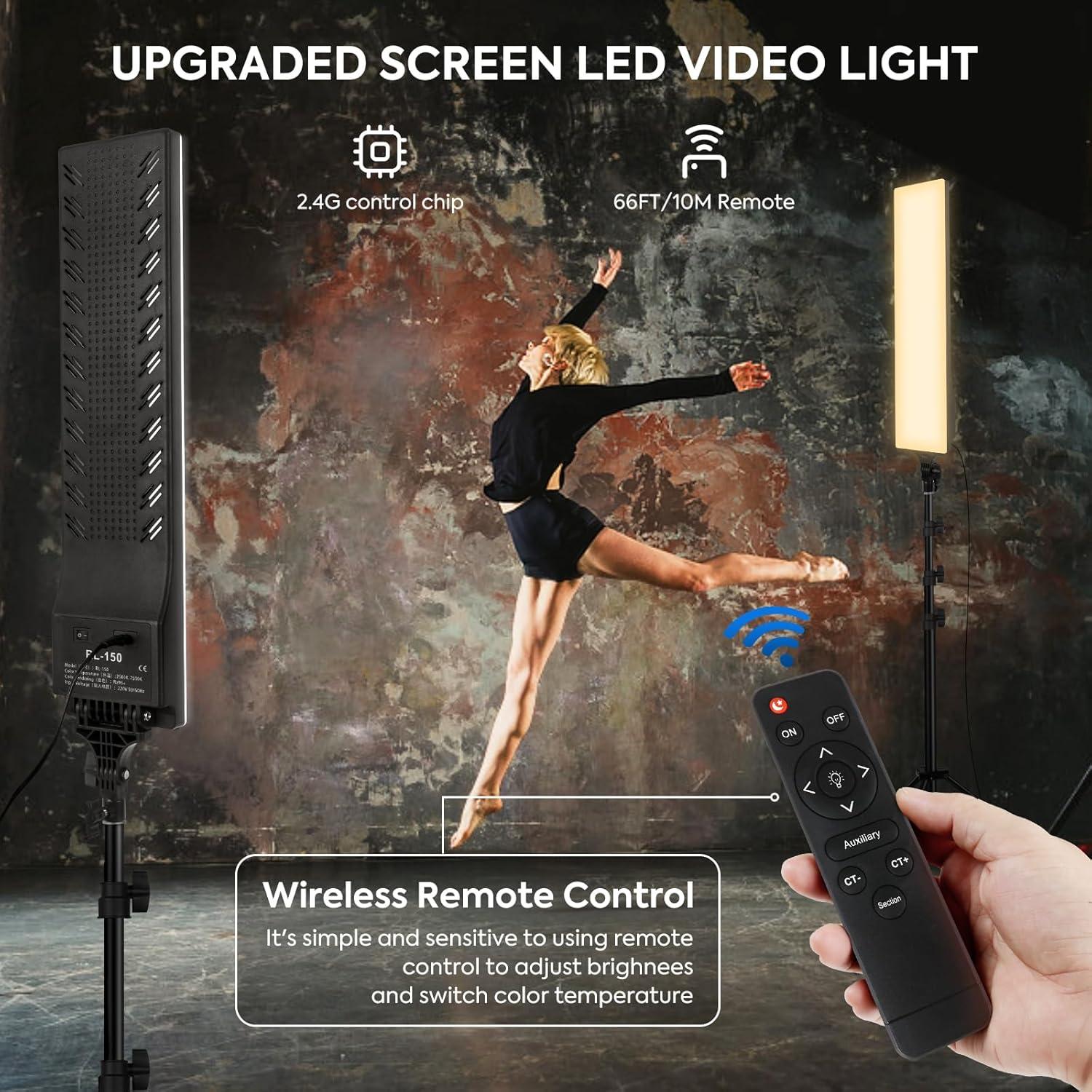 Kit de Iluminación LED SEDGEWIN 2 Piezas 36W 2500-7500K