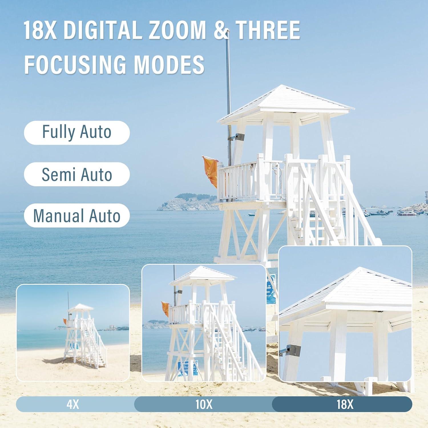 Cámara Digital 4K Yatao YT01 64MP Pantalla Plegable