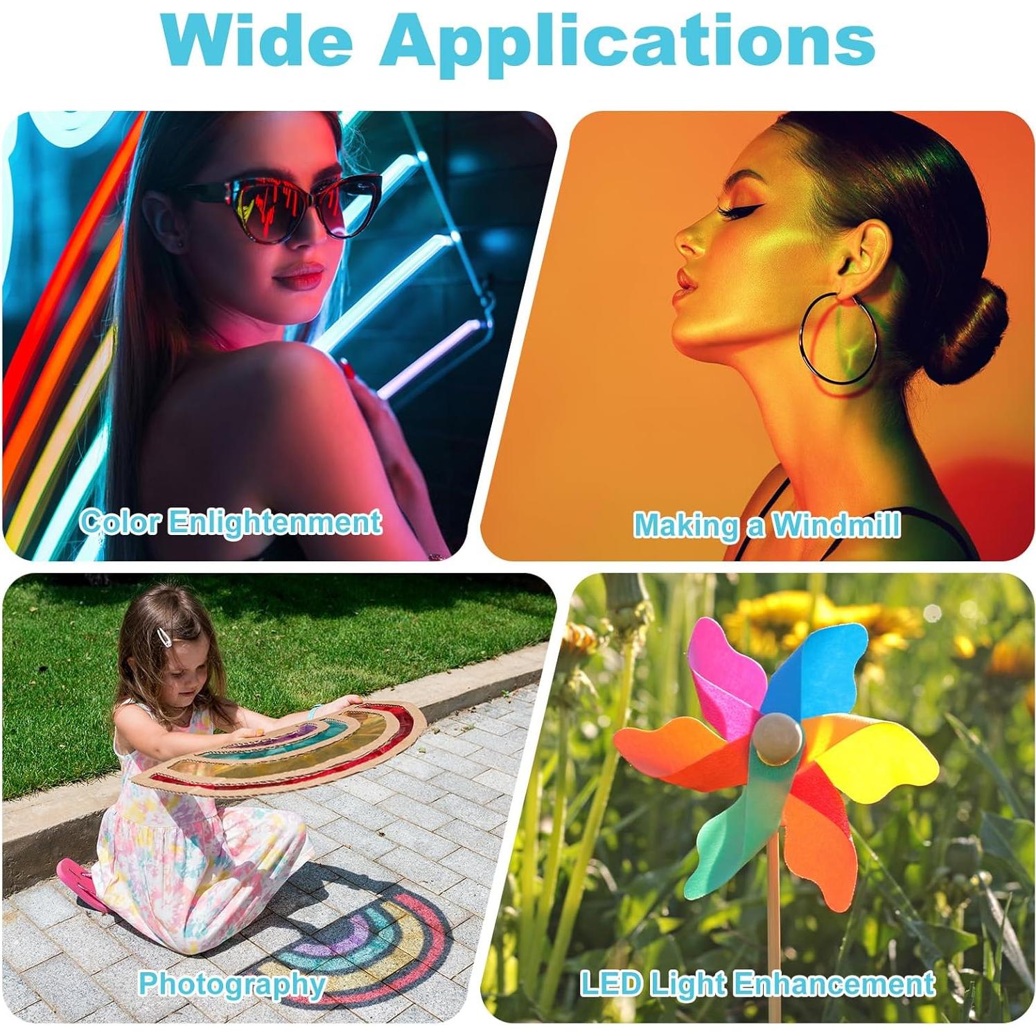 Filtro de Gel de Iluminación MECCANIXITY 40x50 cm Naranja 85B