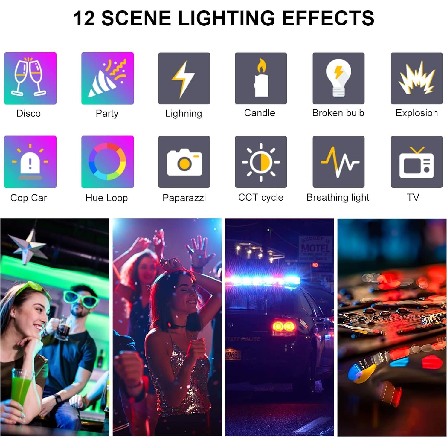 Luz de Video LED RGB GVM BD25R 25W 60.96cm 12 Efectos