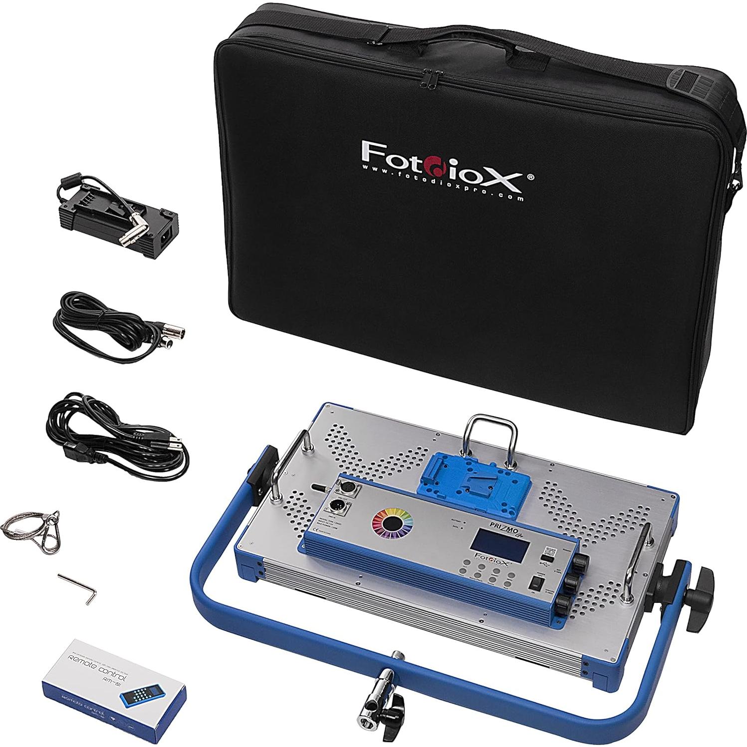 Luz LED Fotodiox Prizmo Go 120W RGBW Regulable 1x2'