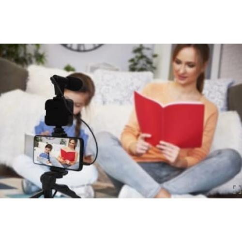Kit de Vlogging Acuvar Pro Grip con Luz LED y Micrófono