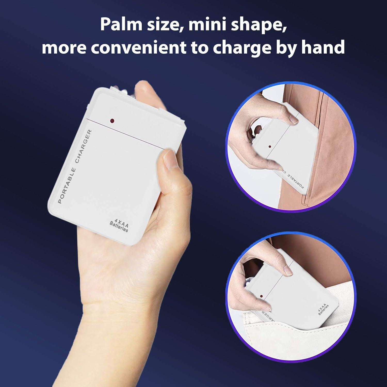 Cargador Portátil de Batería AA Success4Sport para BLU G4