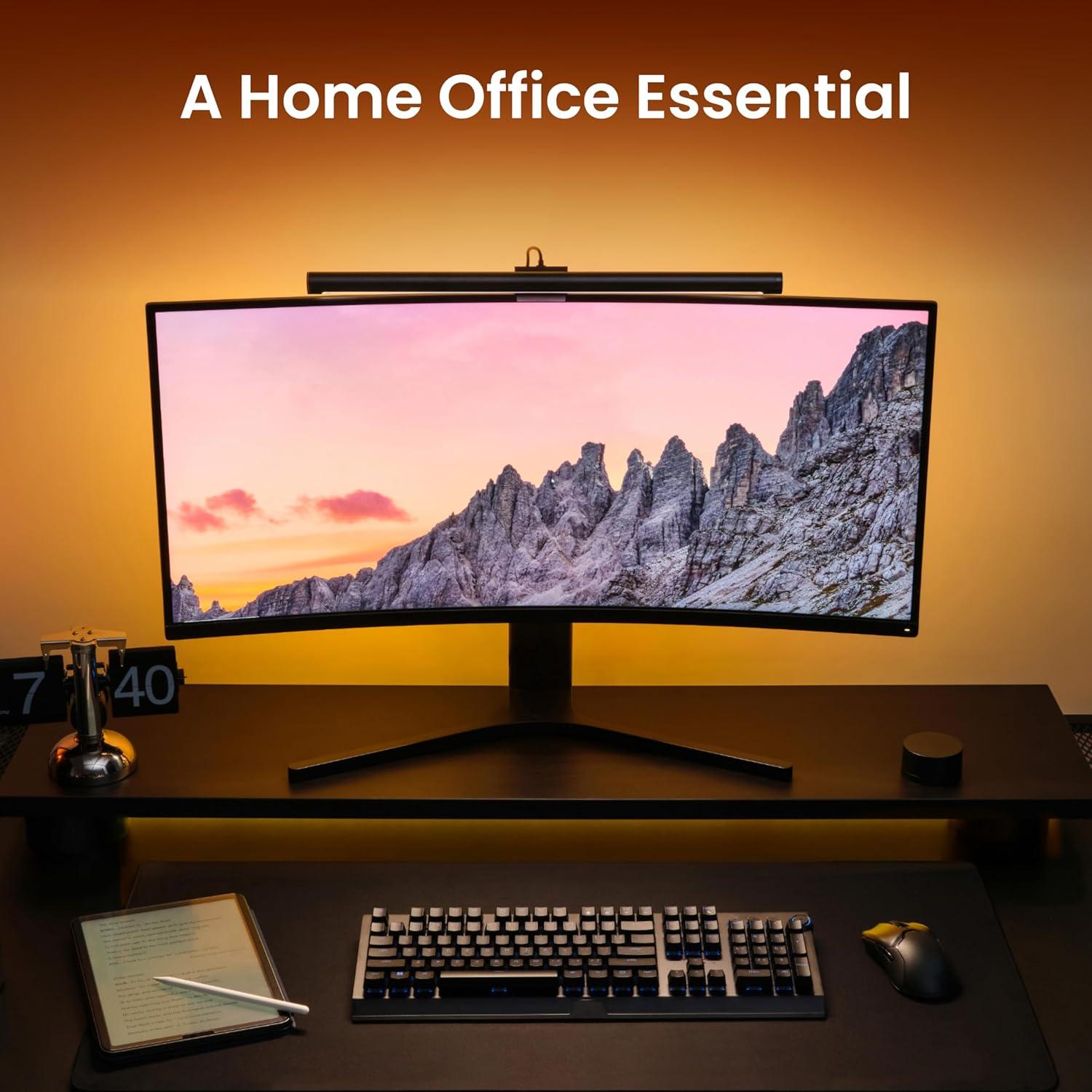 Barra de Luz LED Inteligente YEELIGHT para Monitor 51.5cm RGB