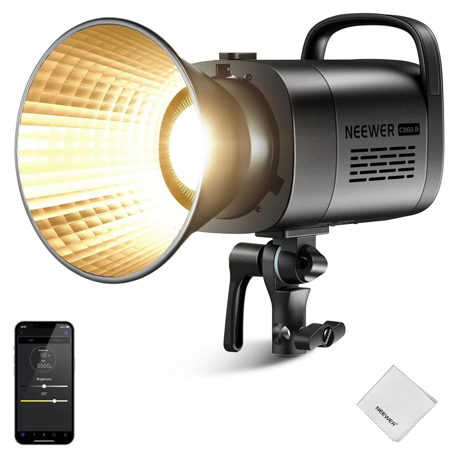 Luz de Video LED NEEWER CB60B 70W Bi Color 2700-6500K