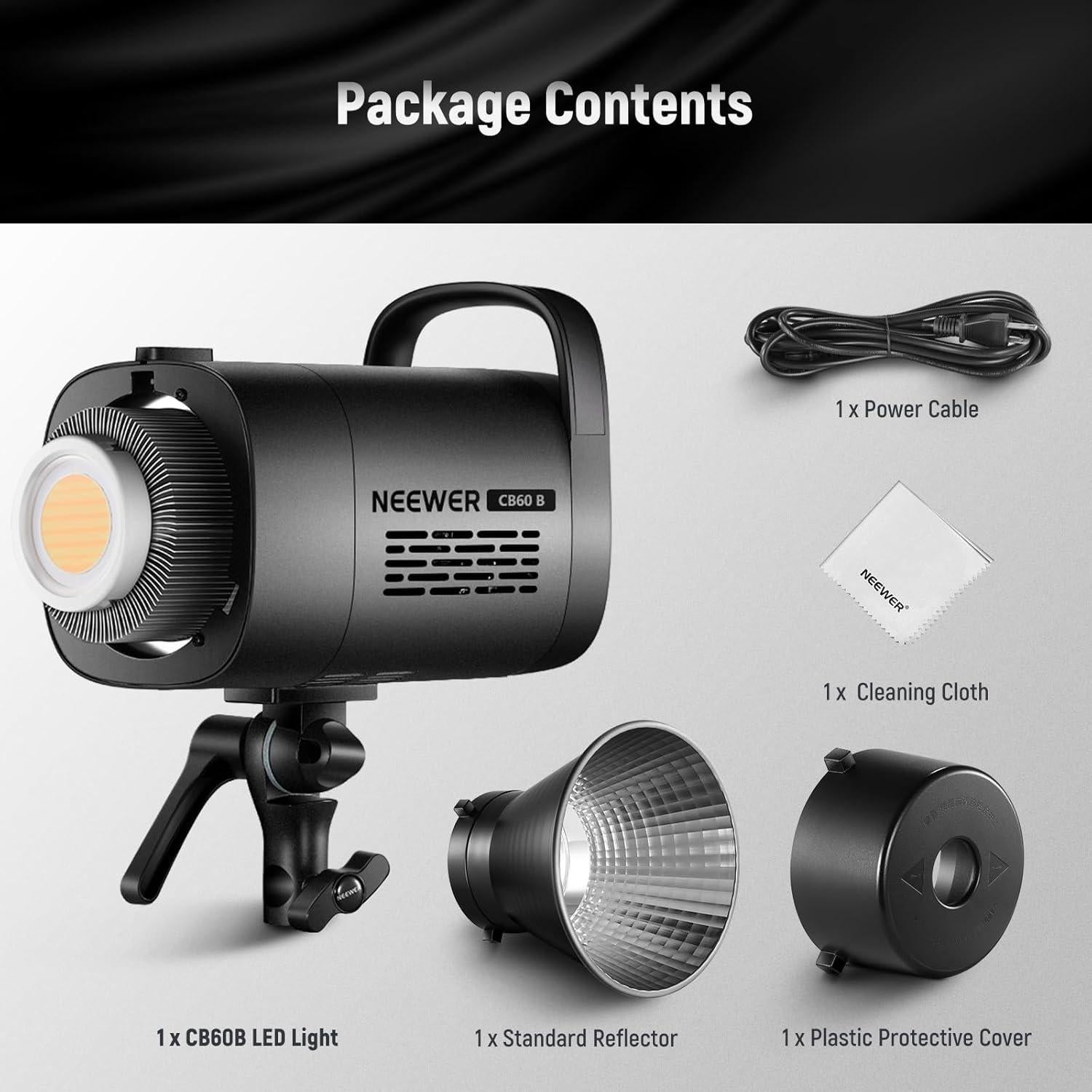Luz de Video LED NEEWER CB60B 70W Bi Color 2700-6500K