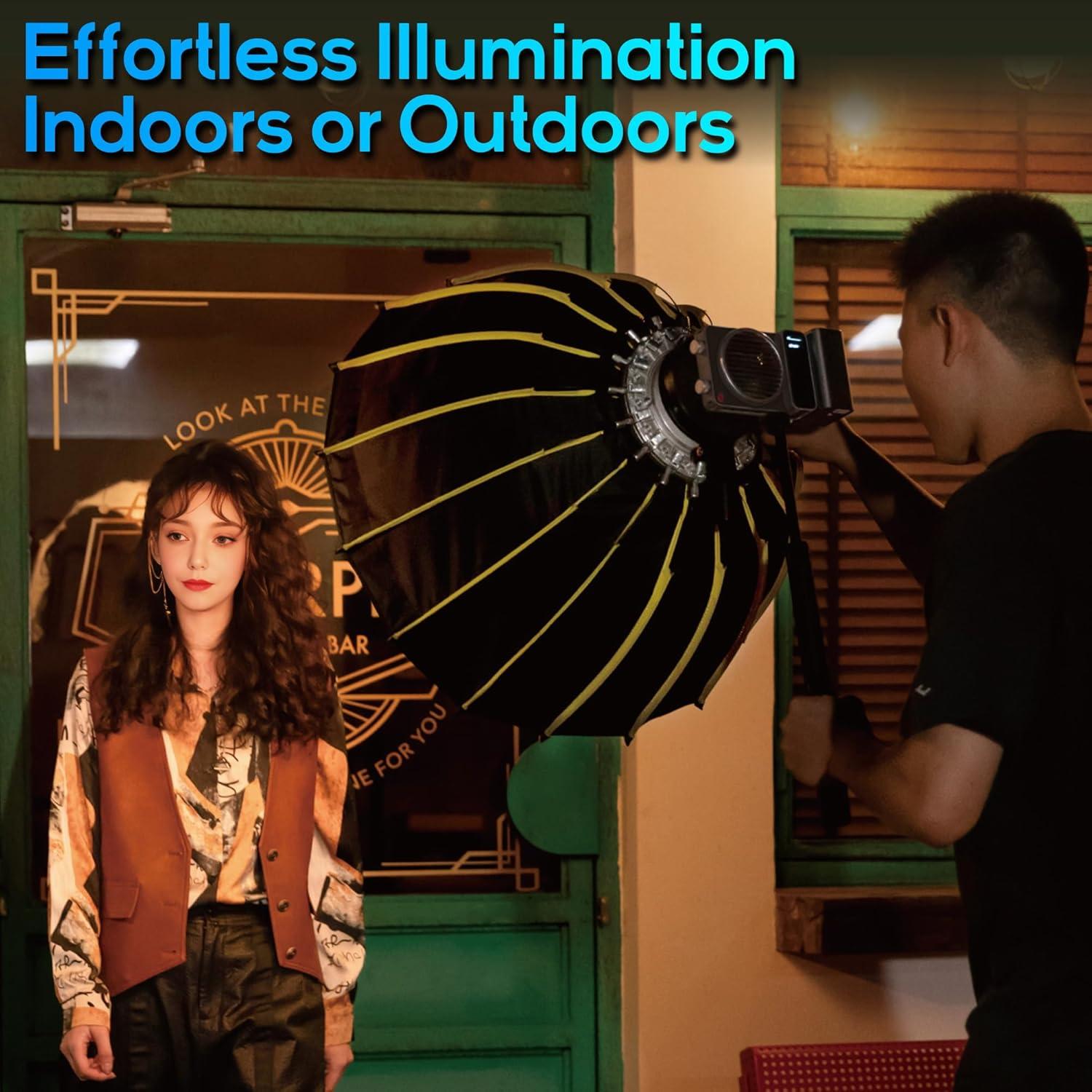 Lámpara de Video LED ZHIYUN MOLUS X100 100W 2700K-6500K