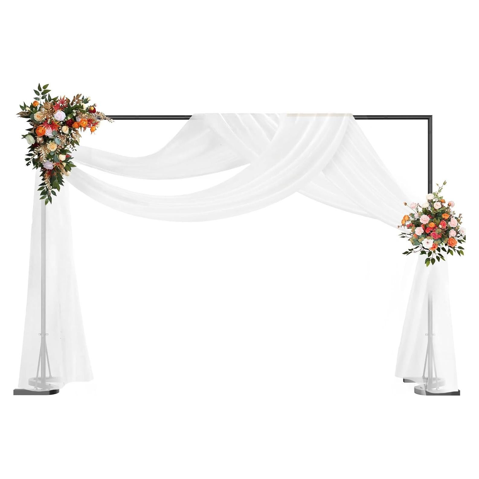 Soporte de Banner Ajustable HAITRAL Negro 3.04x2.13 m