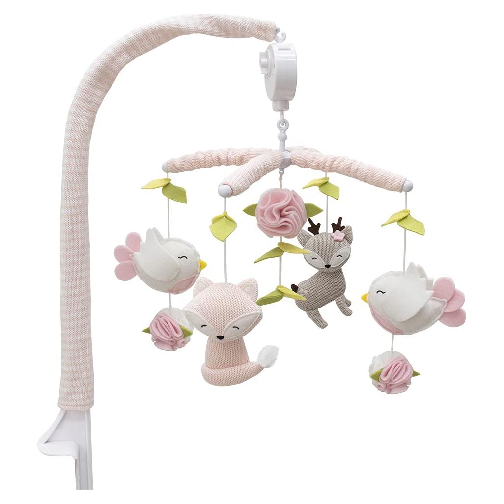 Móvil Musical para Bebés Living Textiles Aves Ava 12 Canciones