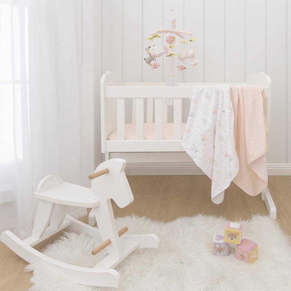 Móvil Musical para Bebés Living Textiles Aves Ava 12 Canciones