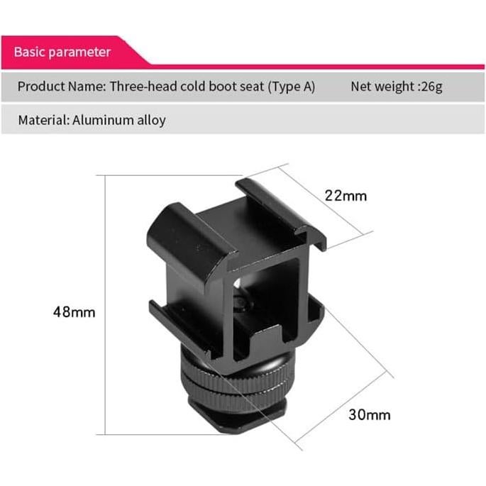 Adaptador Montaje Zapata Fría Aluminio TONHOKJ ST-001
